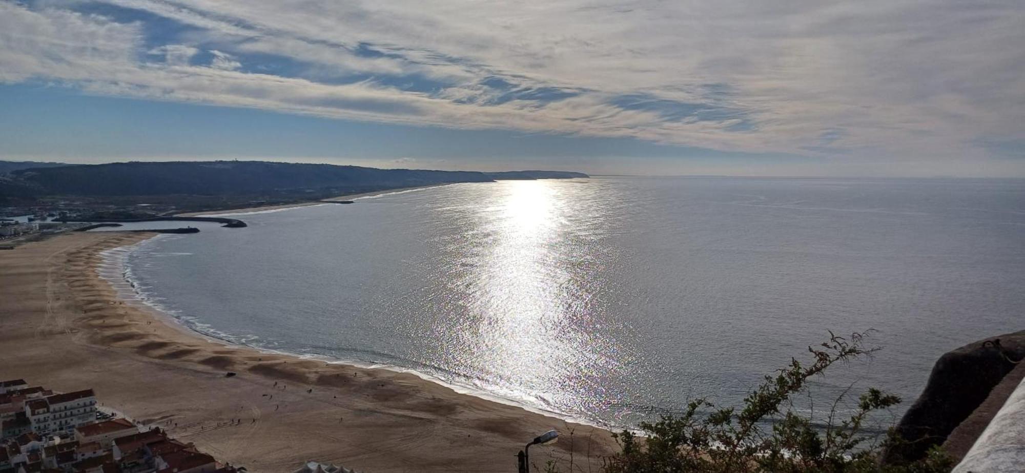 Elegant Sea View Apartment Nazaré Exteriér fotografie