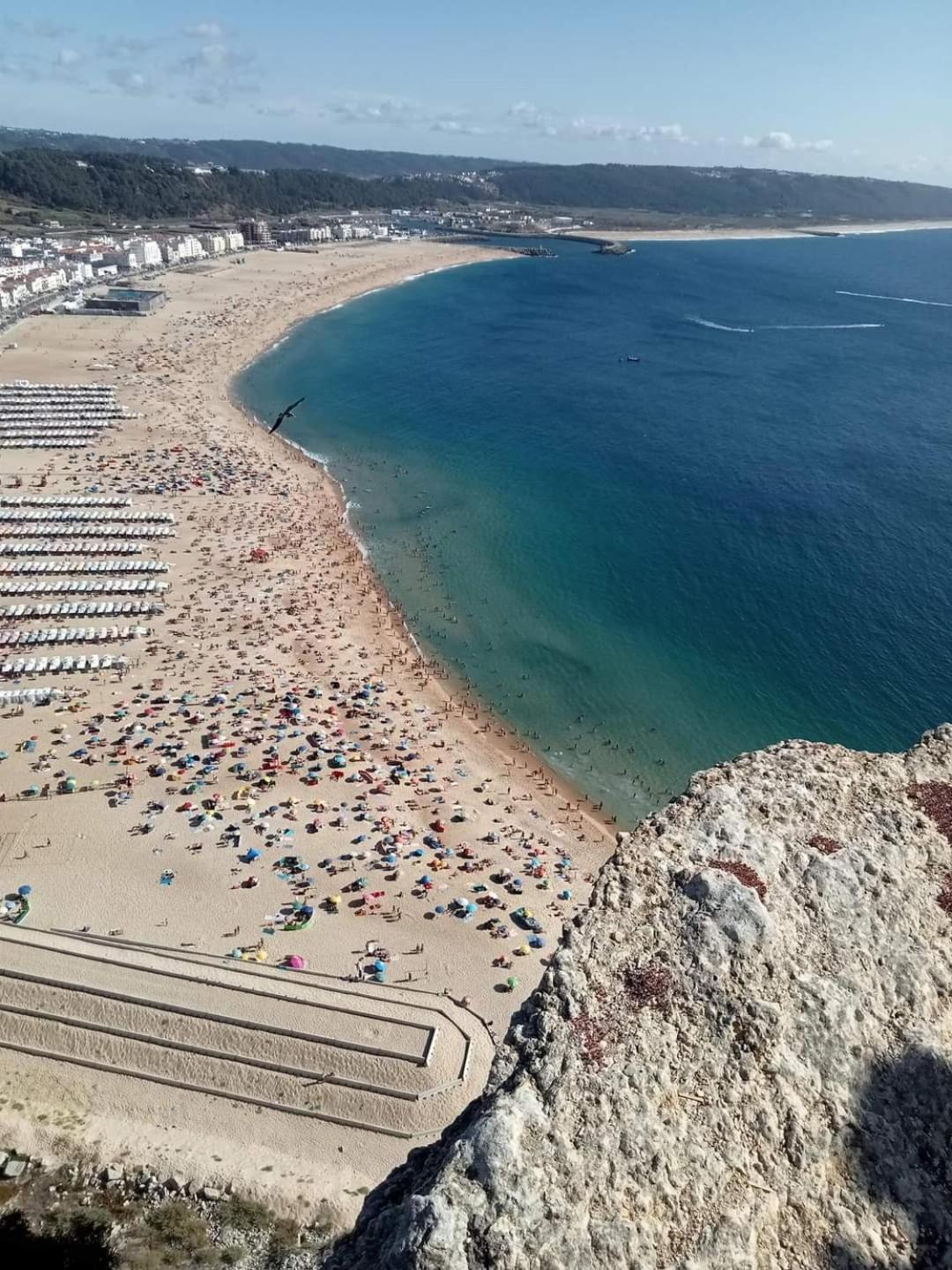 Elegant Sea View Apartment Nazaré Exteriér fotografie